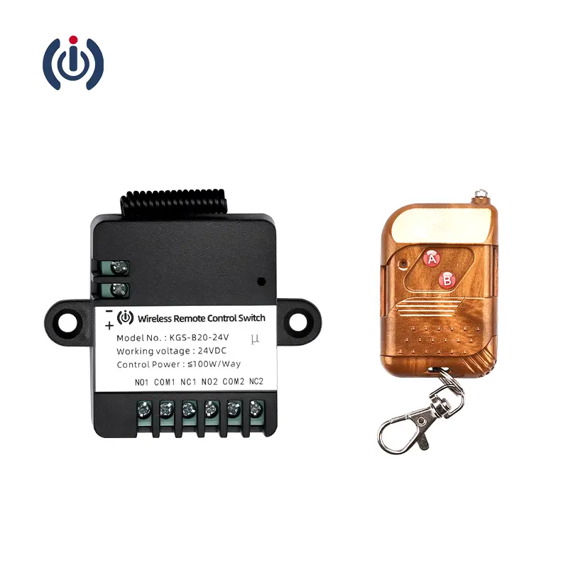 2 Channels Wireless Power Switch with Remote Control